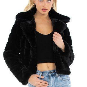 BlankNYC Faux Fur Jacket Size Small